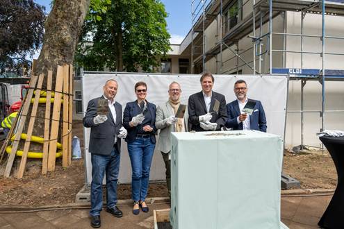 Grundsteinlegung Kita Schwabenheimer Straße Juni 2026